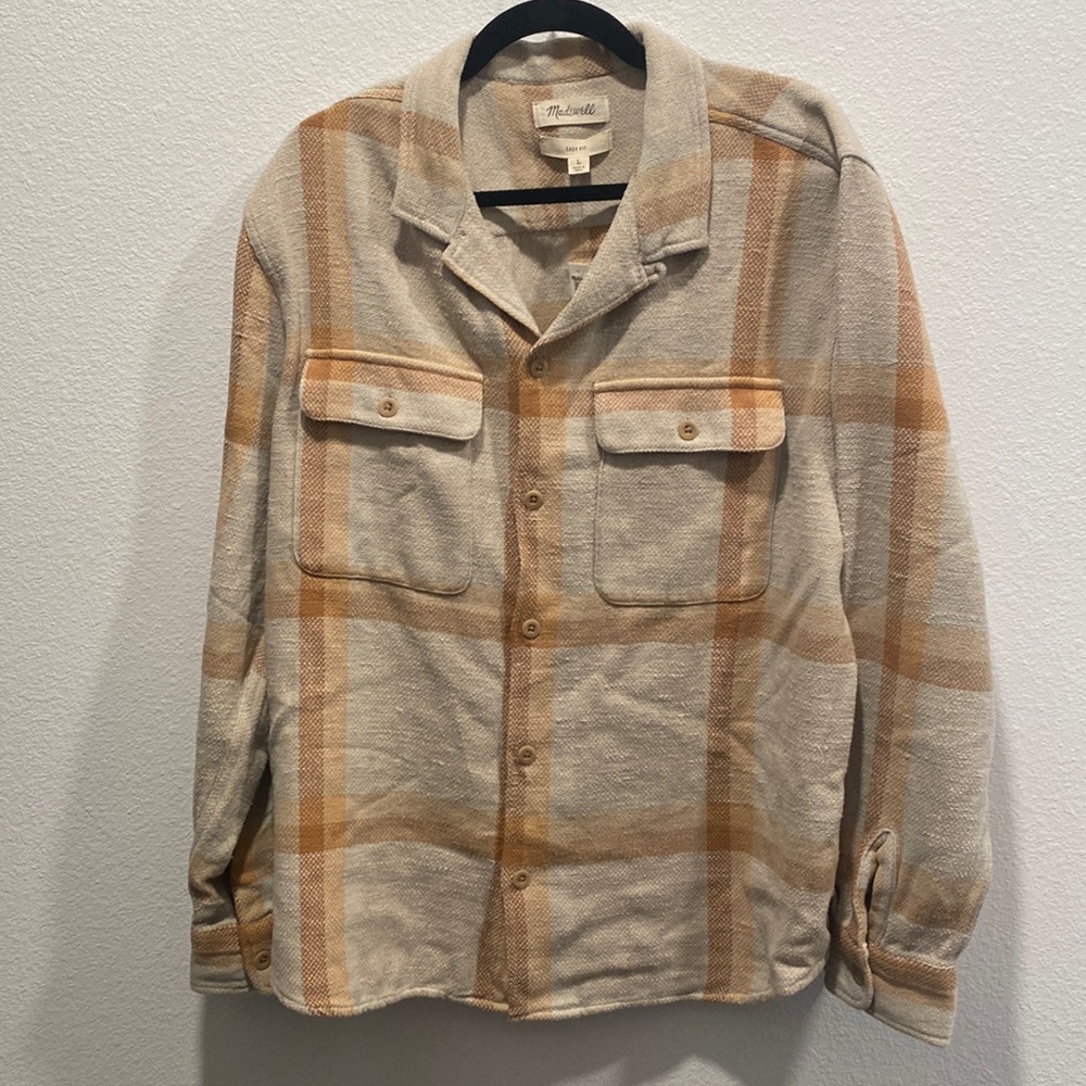 Madewell NWT Men’s Brushed Twil Easy Shirt Jacket